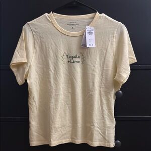 Abercrombie & Fitch Cream Muscle Tee